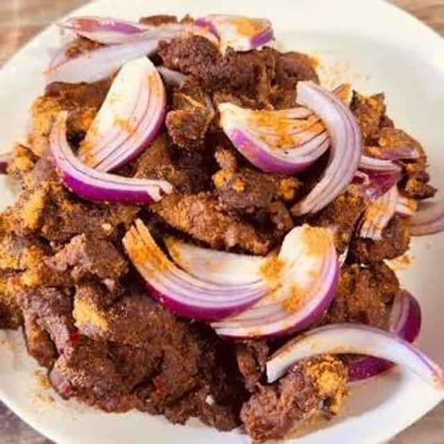 Beef Suya.