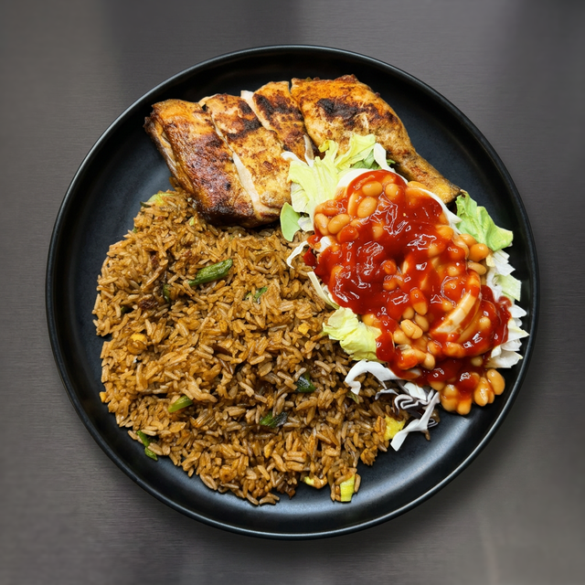 Fried Rice (check check).
